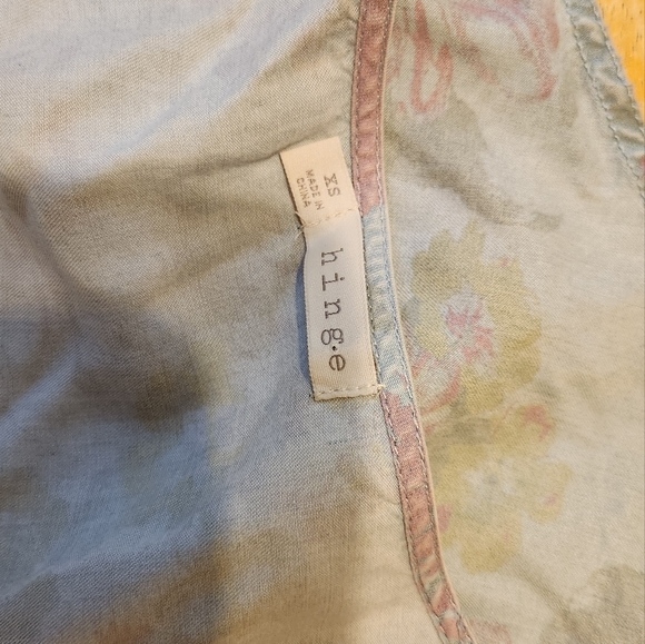 Hinge Women's Summer Dress Adorable Size XSM - Picture 5 of 7